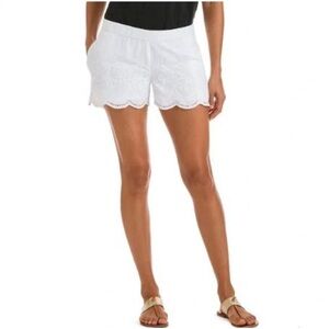 Vineyard Vines White Eyelet Shorts - Sz XS